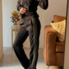 Pantalón de algodón con frisa
