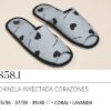 Chinelas Corazones