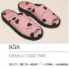 Chinelas Corazones
