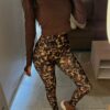 Calza chupin básica estampada