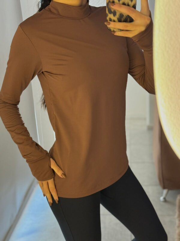 Remera térmica media polera